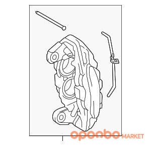TOYOTA CYLINDER ASSY, FRONT DISC Brake, RH 47730-60470