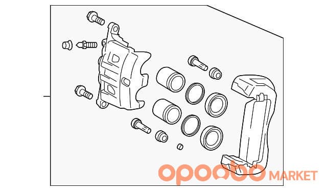 TOYOTA CYLINDER ASSY, FRONT DIS 47730-WC007