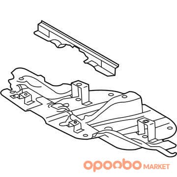 TOYOTA Cover, ENGINE SIDE 51473-0K010