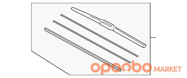 TOYOTA Blade, FR Wiper, RH 85212-60210