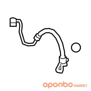 TOYOTA Hose,discharge 88711-WC001