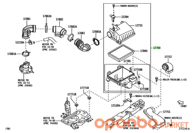 TOYOTA CLAMP COOLER ASSY 88718-BZ270