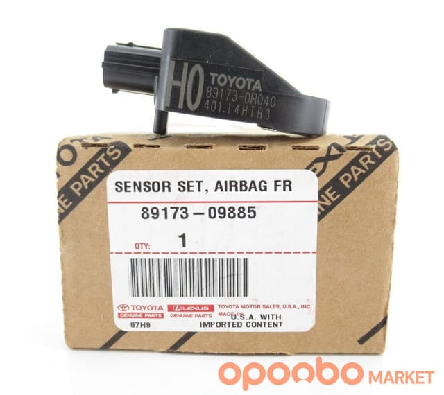 TOYOTA SENSOR SET, AIR BAG 89173-09865