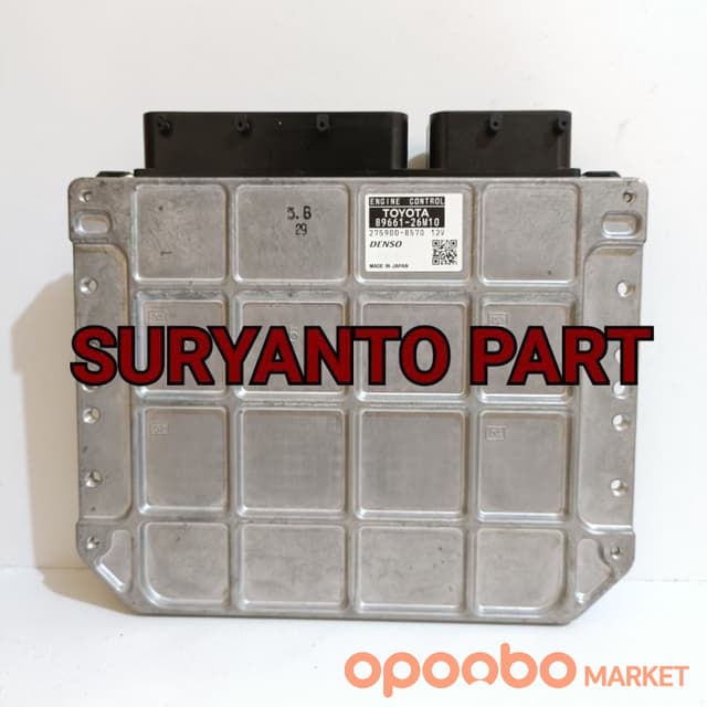 TOYOTA Computer, ENGINE 89661-26B50