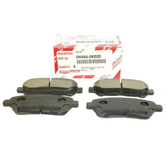 Genuine Toyota Brake Pads Rear 04466-0E020