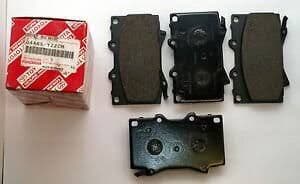 Genuine Toyota Front Brake Pad Set – 04465-YZZCM