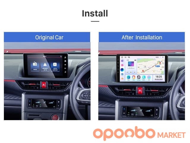 TOYOTA AUDIO & REAR ENTERTAINMENT SYSTEM (android) PRADO PZ365-PR250