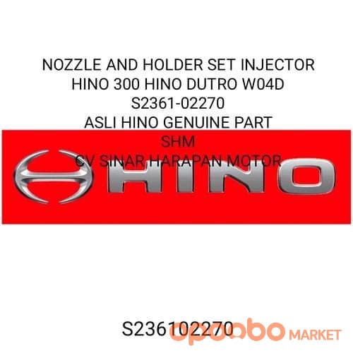 TOYOTA HOLDER AND NOZZLESET S2361-01710